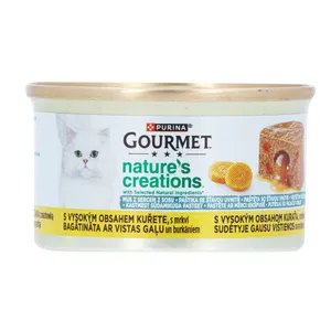 Vištiena su morkomis GOURMET NATURE?S CREATIONS GRAVY HEART, 85 g