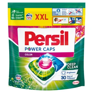 Skalbimo kapsulės PERSIL POWER CAPS Color, 44 skalbimai