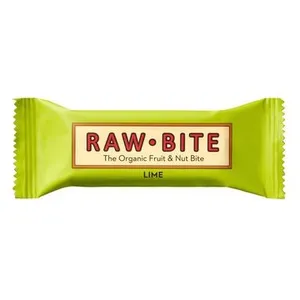 Ekologiškas batonėlis su žaliąja citrina RAW BITE, 50 g