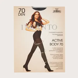 Moteriškos pėdkelnės ACTIVE BODY 70 DEN NERO 2