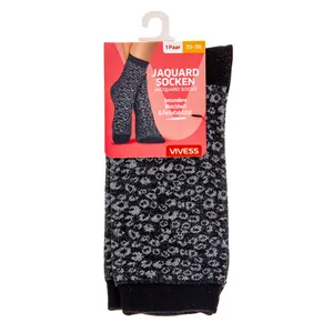 VIVESS moteriškos taškuotos kojinės, 35-38 dydis