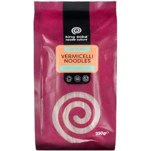 Ekologiški rudujų ryžių vermišeliai KING SOBA, 250 g