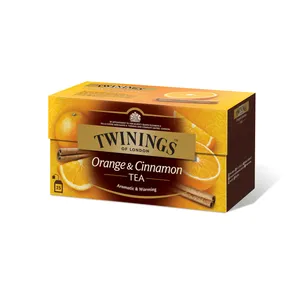 Juodoji arbata su apelsinais ir cinamonu TWININGS, 25x2 g
