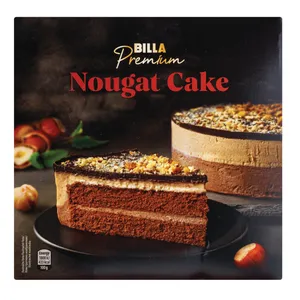Šaldytas nuga tortas BILLA PREMIUM, 600 g