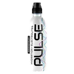 Negazuotas greipfrutų skonio gaivusis gėrimas Pulse, 500 ml