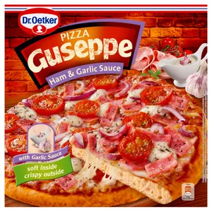 Pica Guseppe su su kumpiu ir česnakiniu padažu, 440 g