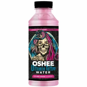 Izotoninis vitaminizuotas gėrimas ličio ir citrinų skonio OSHEE, 555 ml