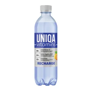 Gaivusis gėrimas citrinų skonio UNIQA Vitamins, 0,5 l
