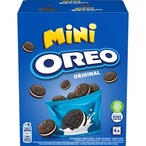 Kakaviniai sausainiai su vanilės skonio įdaru OREO, 160 g