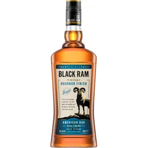 Black Ram viskis burbonas 40 %, 0,7 l