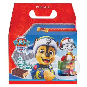 Vaflinių saldainių dėžė PAW PATROL su žaislu, 300 g