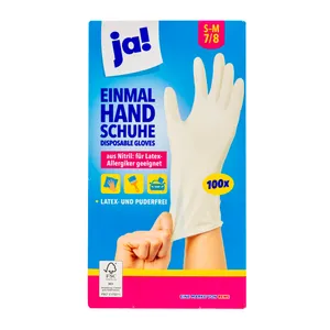 Vienkartinės pirštinės JA! S/M