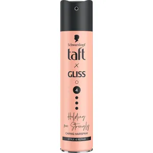 Taft x Gliss plaukų lakas Hold Me Strong, 250 ml