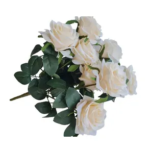 Dirbtinių rožių puokštė Novelly Home 45 cm