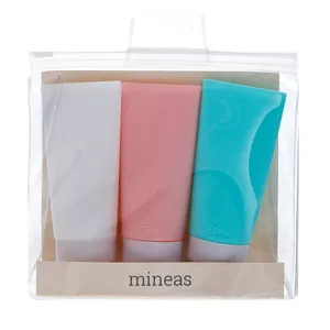 MINEAS silikoniniai kelioniniai indeliai/65 ml, 3 vnt