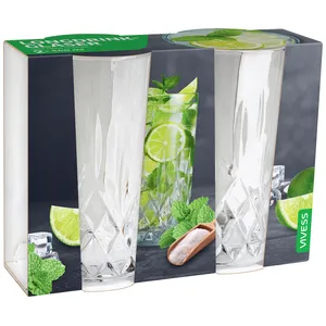 Aukšta stiklinė VIVESS, 340 ml