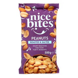 NICE BITES žemės riešutai, 500 g
