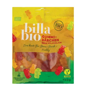 Guminukai meškiukai BILLA BIO, 150 g
