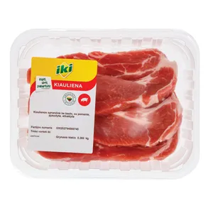 Kiaulienos sprandinė be kaulo, pjaustyta, IKI, 360 g