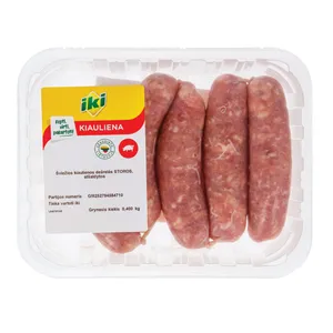 Šviežios kiaulienos storos dešrelės, IKI, 400 g