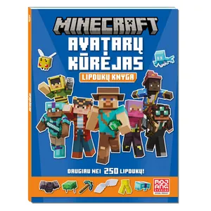 Knyga MINECRAFT. AVATARŲ KŪRĖJAS