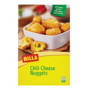 Šaldytas čederio sūrio užkandis su chalapos paprikų įdaru BILLA, 250 g 