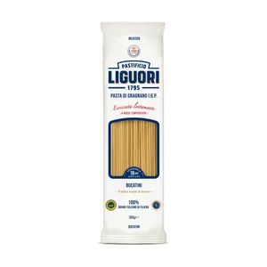 LIGUORI kietagrūdžiai itališki makaronai Bucatini, 500 g