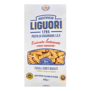 LIGUORI kietagrūdžiai itališki makaronai Fusilli corti Bucati, 500 g