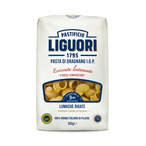 LIGUORI kietagrūdžiai itališki makaronai Lumache Rigate, 500 g