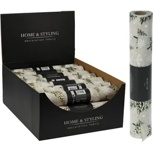 Dekoratyvinis stalo takelis 28x200 cm kalėdinis