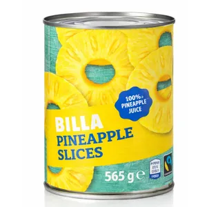 Ananasų griežinėliai BILLA, 580 ml