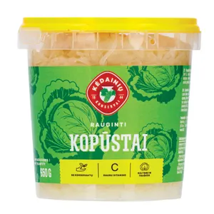 Rauginti kopūstai KKF, 650 g