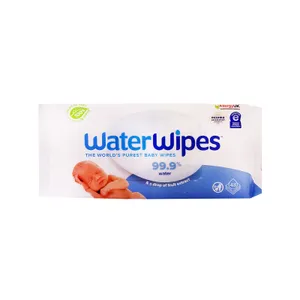 Drėgnos servetėlės kūdikiams WATERWIPES, 48 vnt