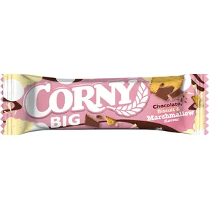 Javainis su sausainiais zefyrų skonio CORNY BIG, 40g