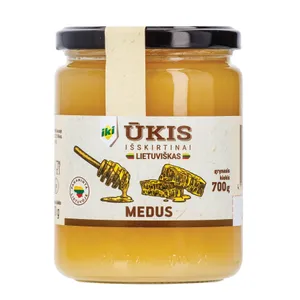 Medus iš lietuviškos žaliavos IKI ŪKIS, 700 g