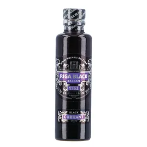 Spiritinis gėrimas RIGAS BLACK BALZAM BLACK CURRANT 30%, 0,2 l