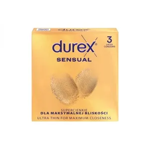 Prezervatyvai DUREX SENSUAL, 3 vnt