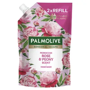 Skystas muilas PALMOLIVE SENSORIAL ESCAPE ROSE & PEONY REFILL, 500 ml