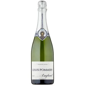 Baltasis briutas rūšinis putojantis vynas LOUIS POMMERY SPARKLING ENGLAND (12,5%), 750 ml