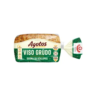 Viso grūdo duona su sėklomis AGOTA, 350 g