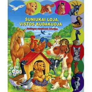 Knyga ŠUNIUKAI LOJA VIŠTOS KUDAKUOJA