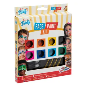 Veido dažų rinkinys Grafix, 9 vnt