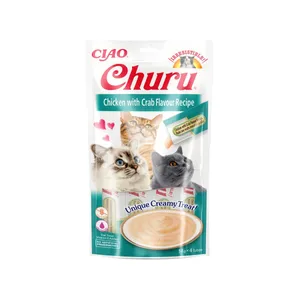 Skanėstai katėms su vištiena ir krabais CHURU, 56 g