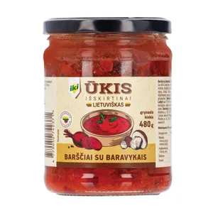 Ukrainietiški barščiai su grybais IKI ŪKIS, 480 g