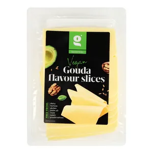Goudos skonio augalinis gaminys riekutėmis GOURMET GREEN, 150 g