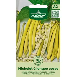 Sėklos pupelės darž. žemaūg. michelet a longue cosse AGRN  