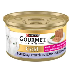Veršienos putėsiai kačiukams GOURMET GOLD