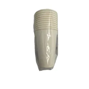 popieriniai baltieji puodeliai 320 ml ECO GO, 10 vnt.