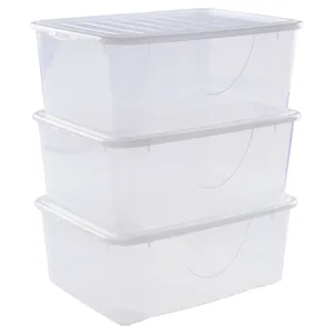 Skaidrių daiktadėžių rinkinys 3VNT 11 L