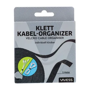 Velcro laidų organizatorius VIVESS